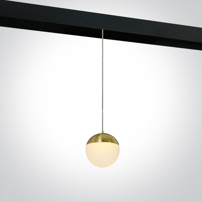 Suspended Gold light magnetic