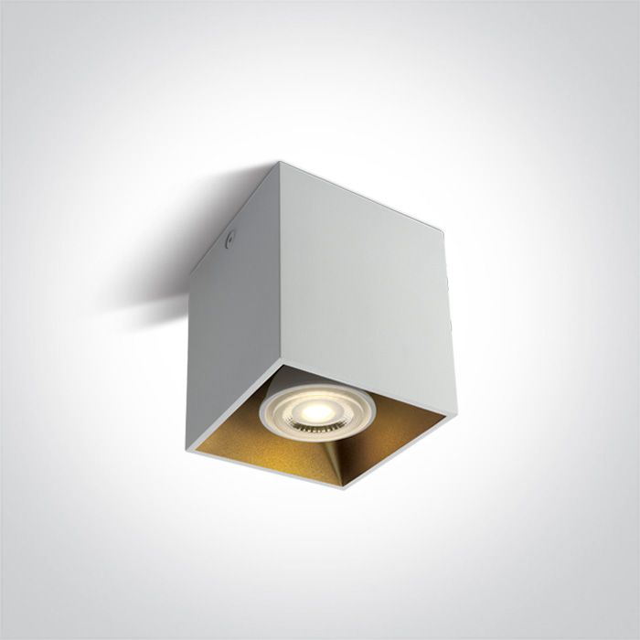 Φωτογραφία από 13 Wall & Ceiling GU10 Decorative Square Cylinders Aluminium