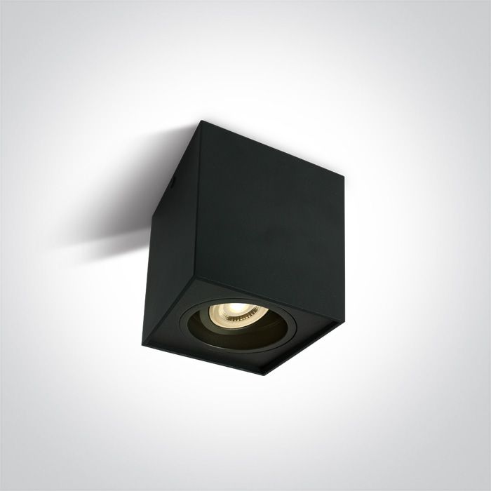 Φωτογραφία από 13 Wall & Ceiling GU10 Adjustable Square Cylinders Aluminium
