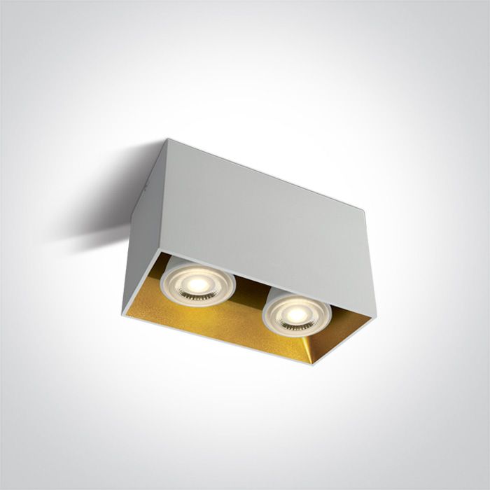 Φωτογραφία από 13 Wall & Ceiling GU10 Decorative Square Cylinders Aluminium