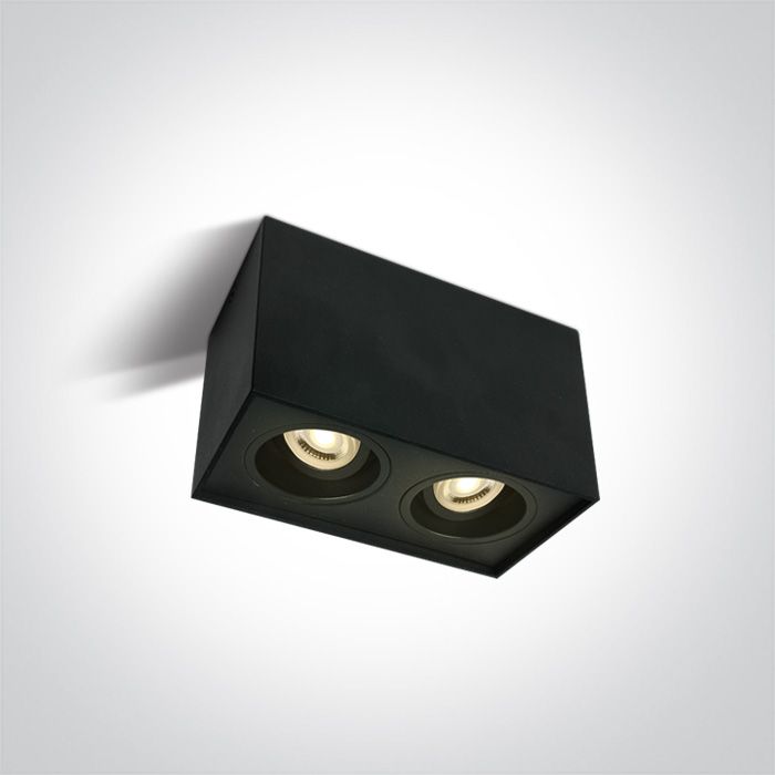 Φωτογραφία από 13 Wall & Ceiling GU10 Adjustable Square Cylinders Aluminium