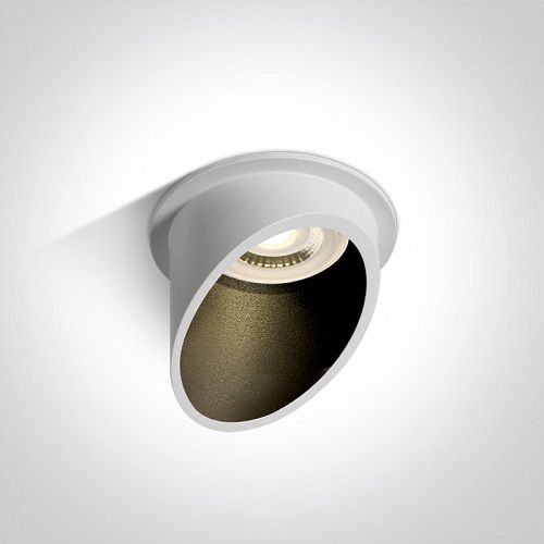 Φωτογραφία από Recessed Spots Fixed Semi Trimless Dark Light Aluminium