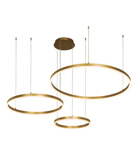 Φωτογραφία από Pendant led light circles