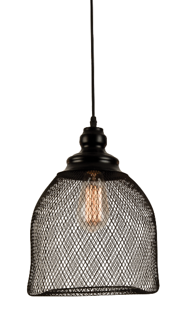 Φωτογραφία από Pendant light black with grid