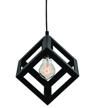 Φωτογραφία από Pendant light cube black