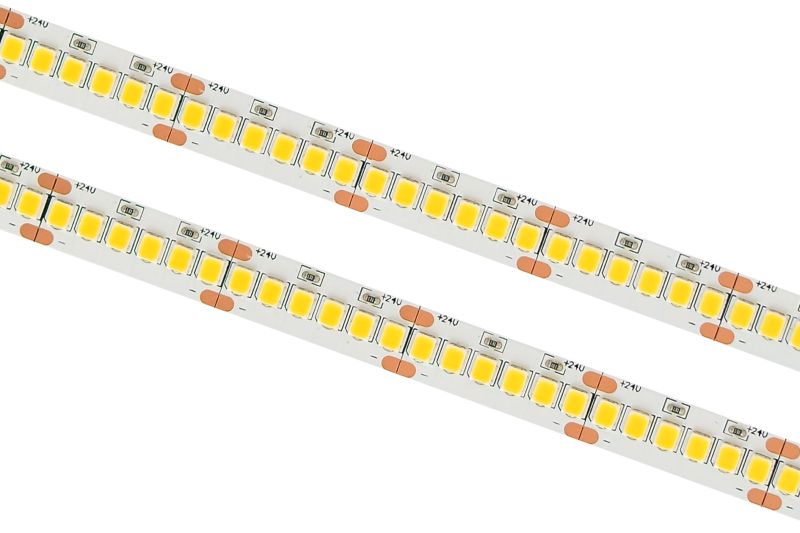 Φωτογραφία από LED STRIP 24W/M 24V 240LED/M 120LM/W