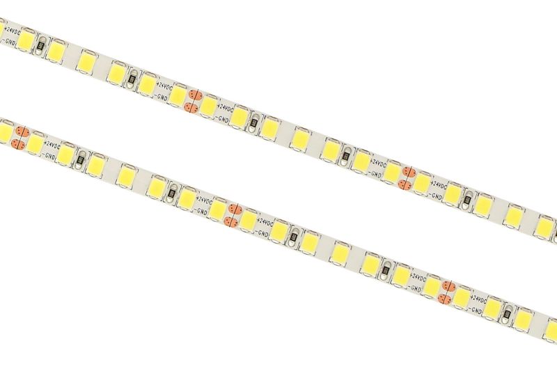 Φωτογραφία από LED STRIP 17W/M 5mm 24V 168LED/M 140 LM/W Ultra Slim