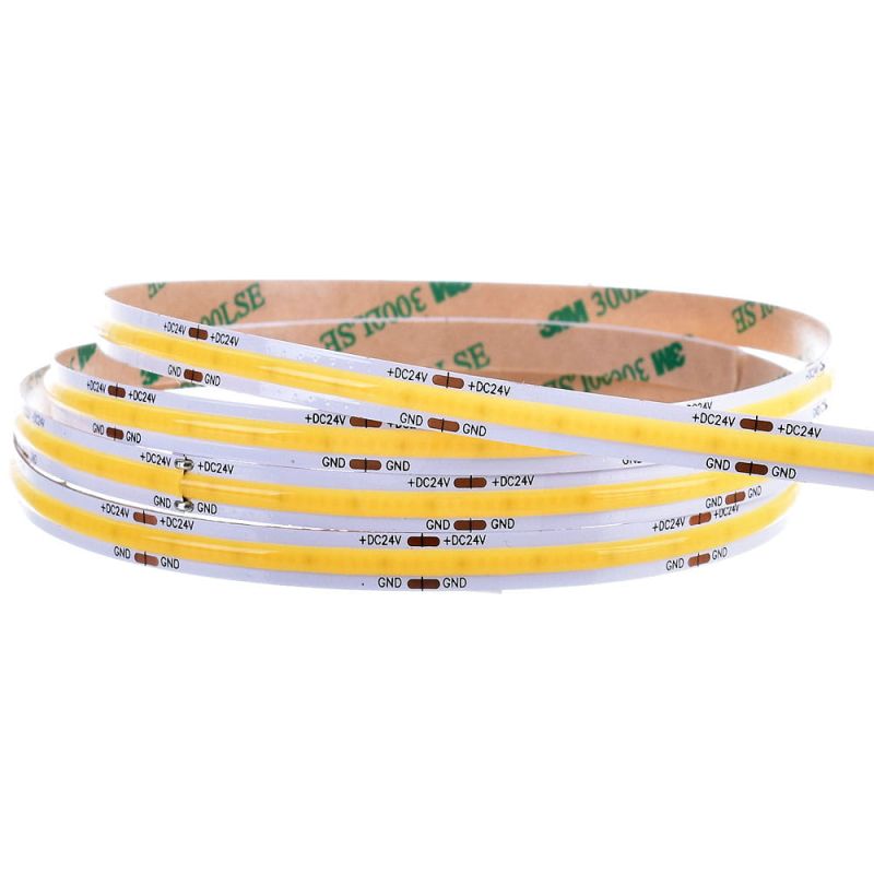 Φωτογραφία από LED Strip 10W/m 24V 528Chip/m 100lm/W Ra90