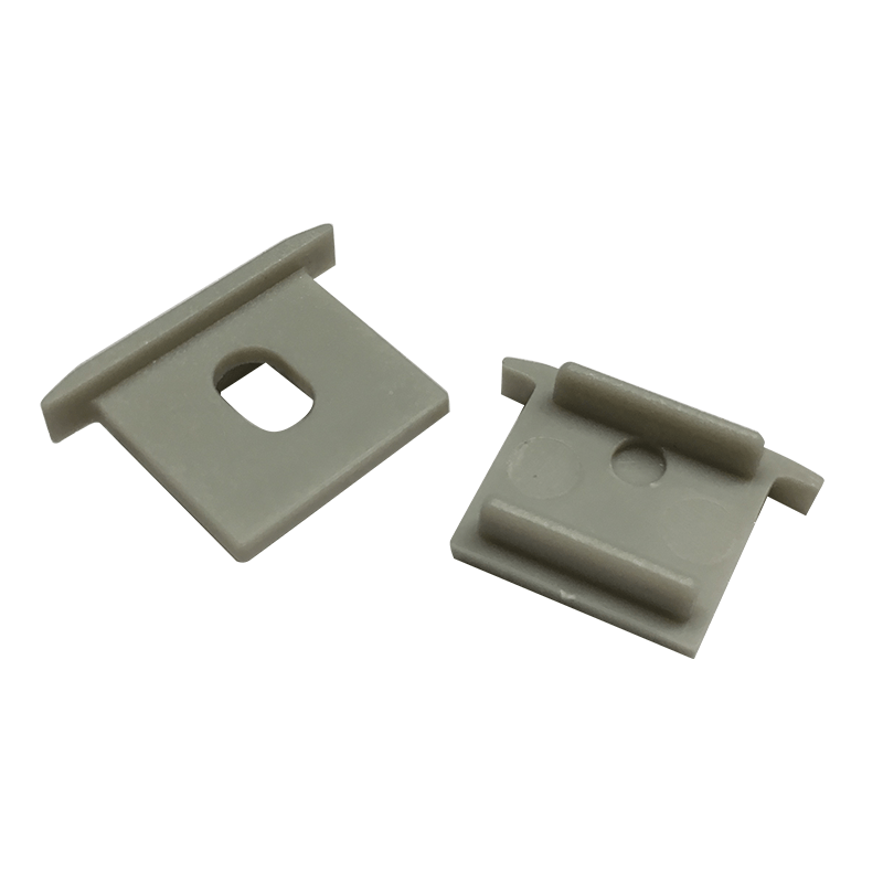 Φωτογραφία από Set 2pcs plastic caps with & without hole for P139 profile