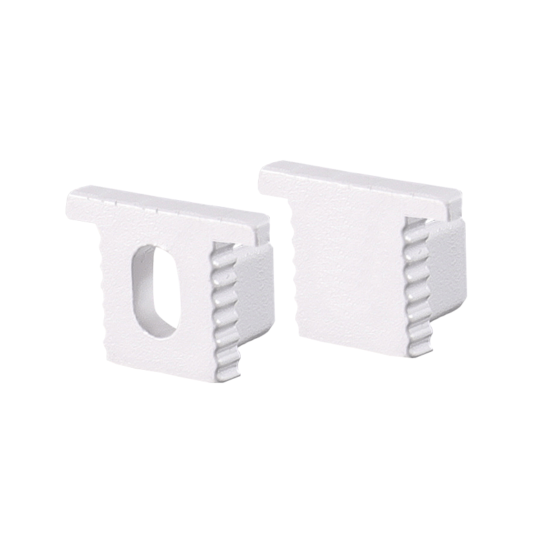 Φωτογραφία από Set 2pcs plastic caps with & without hole for P189 profile