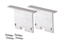Φωτογραφία από Set 2pcs plastic caps with & without hole for P211 profile