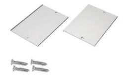 Φωτογραφία από Set 2pcs metal caps with & without hole for P224 profile