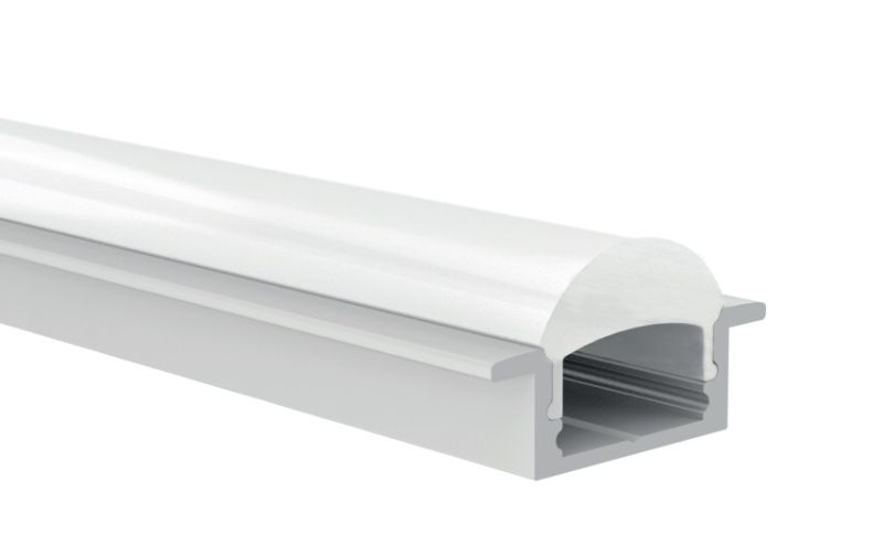 Φωτογραφία από ESME 60 degrees recessed profile with opal diffuser