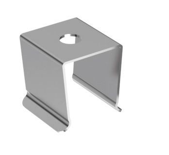 Φωτογραφία από Metal mounting clip for P144 profile