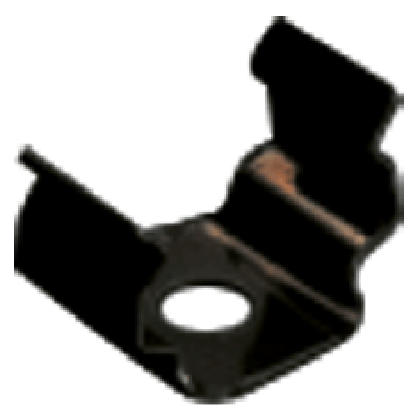 Φωτογραφία από Black metal mounting clip for P151, P151W & P151B profiles