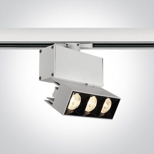 Φωτογραφία από  Mirror Square Track Spots 12W